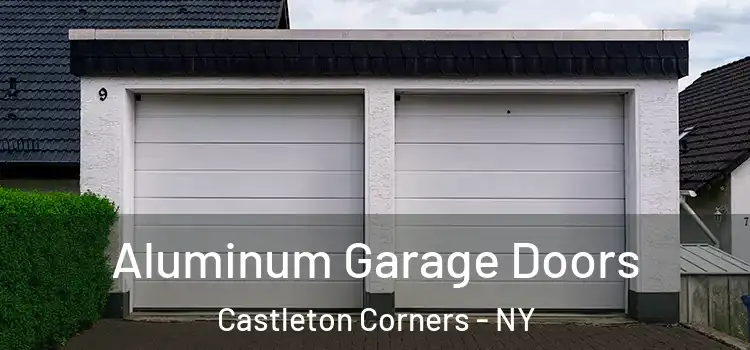  Aluminum Garage Doors Castleton Corners - NY