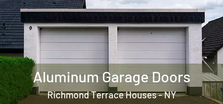  Aluminum Garage Doors Richmond Terrace Houses - NY