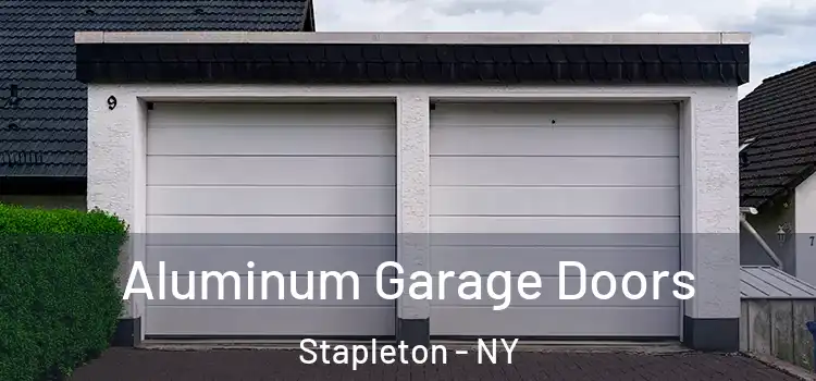  Aluminum Garage Doors Stapleton - NY