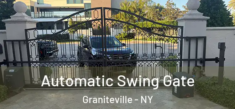  Automatic Swing Gate Graniteville - NY