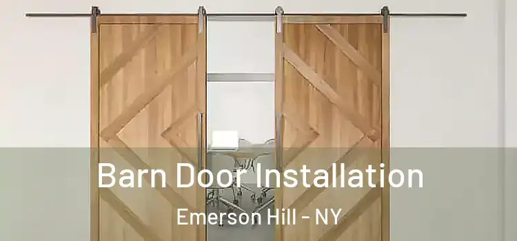  Barn Door Installation Emerson Hill - NY