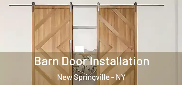  Barn Door Installation New Springville - NY