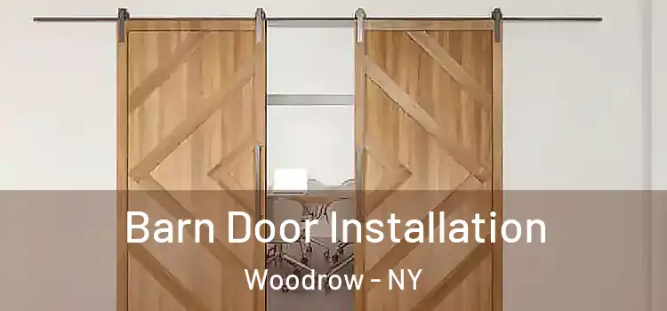  Barn Door Installation Woodrow - NY