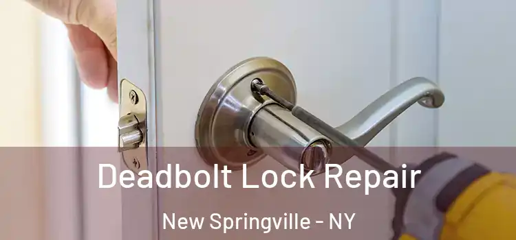  Deadbolt Lock Repair New Springville - NY