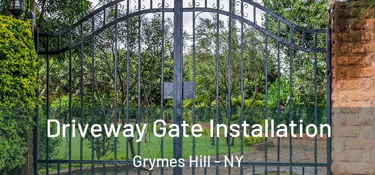  Driveway Gate Installation Grymes Hill - NY