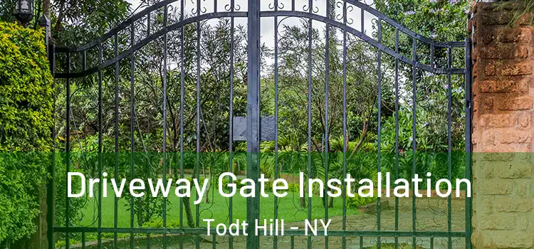  Driveway Gate Installation Todt Hill - NY