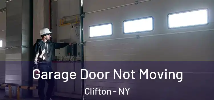  Garage Door Not Moving Clifton - NY