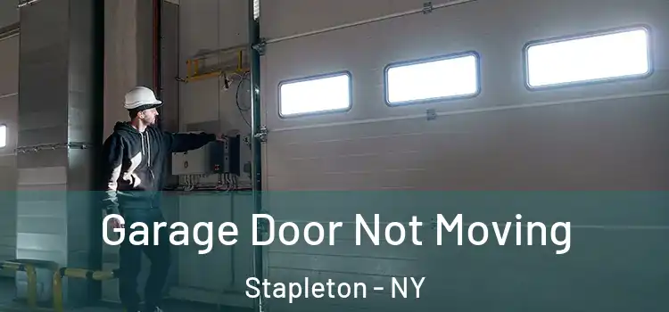  Garage Door Not Moving Stapleton - NY