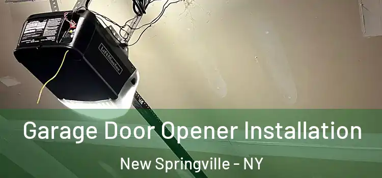  Garage Door Opener Installation New Springville - NY