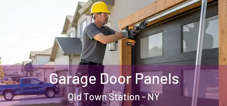  Garage Door Panels Old Town Station - NY