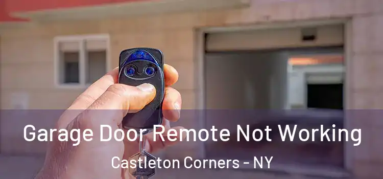  Garage Door Remote Not Working Castleton Corners - NY