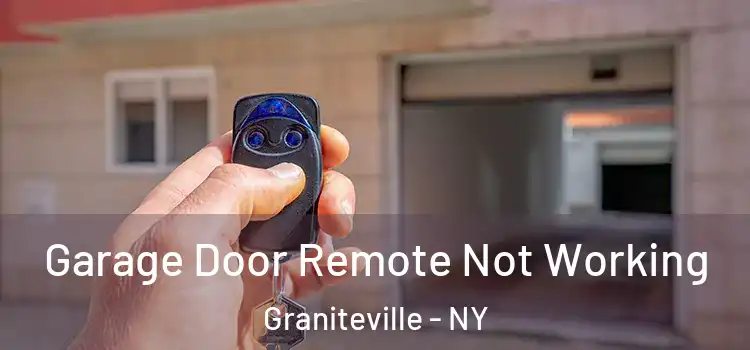  Garage Door Remote Not Working Graniteville - NY