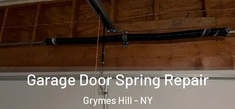  Garage Door Spring Repair Grymes Hill - NY