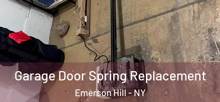  Garage Door Spring Replacement Emerson Hill - NY