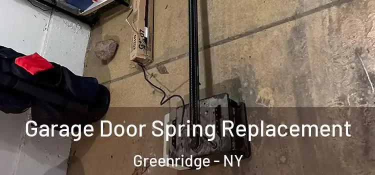  Garage Door Spring Replacement Greenridge - NY