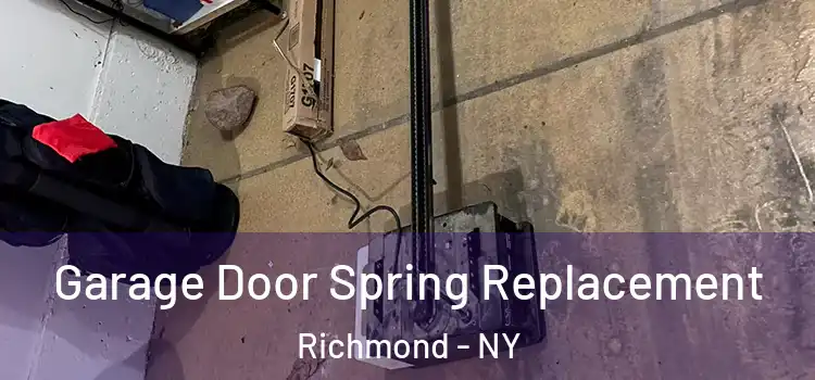  Garage Door Spring Replacement Richmond - NY