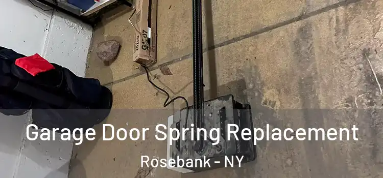  Garage Door Spring Replacement Rosebank - NY