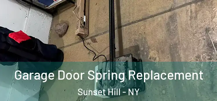  Garage Door Spring Replacement Sunset Hill - NY