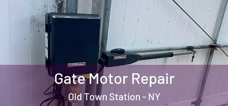  Gate Motor Repair Old Town Station - NY