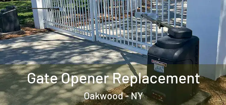  Gate Opener Replacement Oakwood - NY