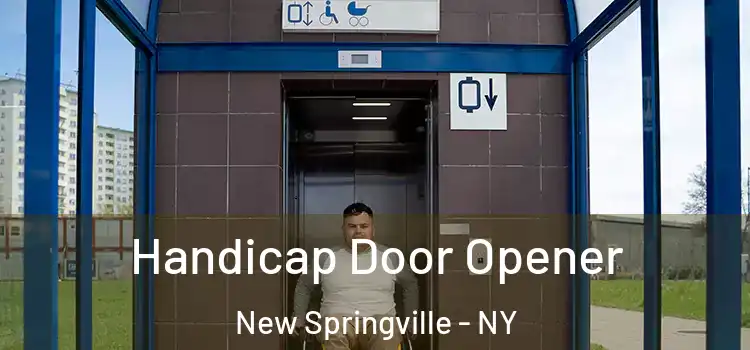  Handicap Door Opener New Springville - NY