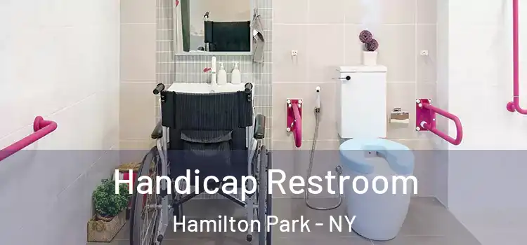 Handicap Restroom Hamilton Park - NY