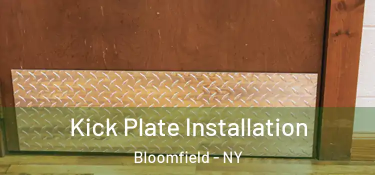  Kick Plate Installation Bloomfield - NY