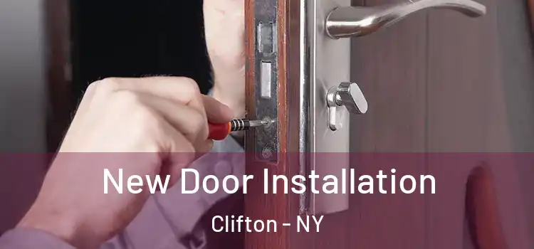  New Door Installation Clifton - NY