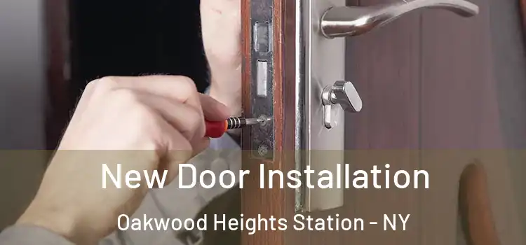  New Door Installation Oakwood Heights Station - NY