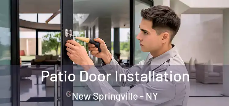  Patio Door Installation New Springville - NY