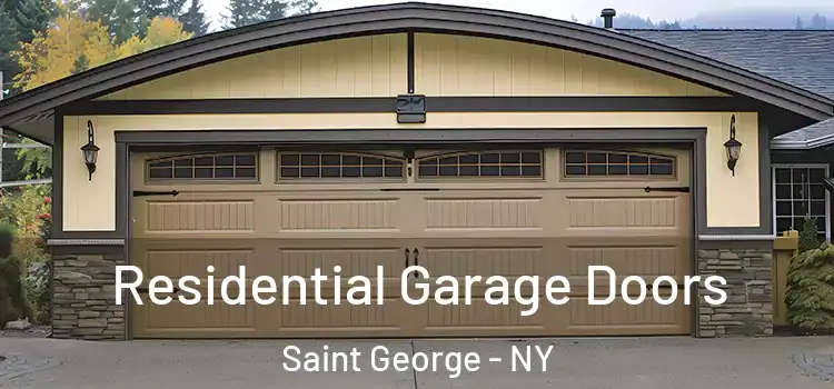  Residential Garage Doors Saint George - NY