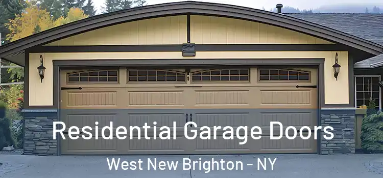  Residential Garage Doors West New Brighton - NY