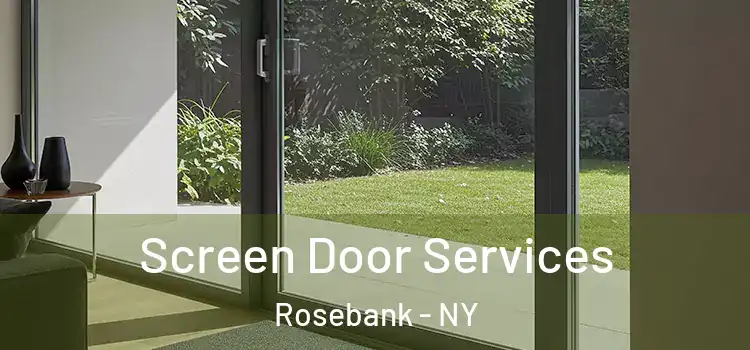  Screen Door Services Rosebank - NY
