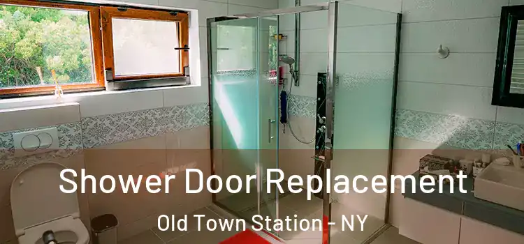  Shower Door Replacement Old Town Station - NY