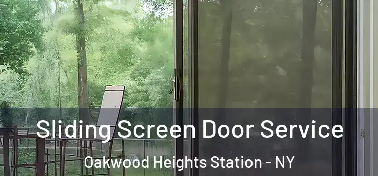  Sliding Screen Door Service Oakwood Heights Station - NY