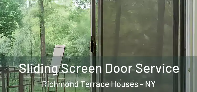  Sliding Screen Door Service Richmond Terrace Houses - NY