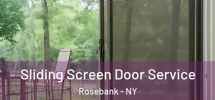 Sliding Screen Door Service Rosebank - NY
