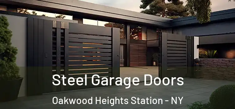  Steel Garage Doors Oakwood Heights Station - NY
