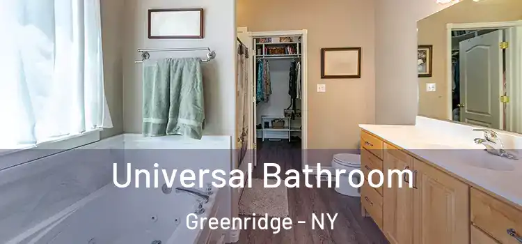  Universal Bathroom Greenridge - NY