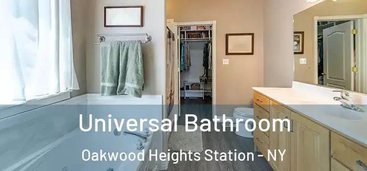 Universal Bathroom Oakwood Heights Station - NY