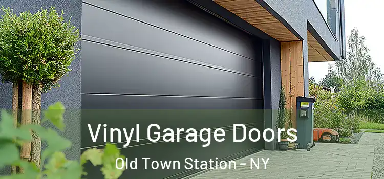  Vinyl Garage Doors Old Town Station - NY
