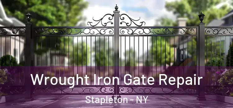  Wrought Iron Gate Repair Stapleton - NY