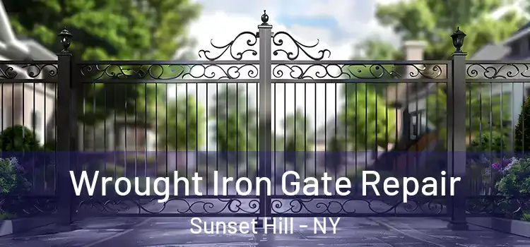 Wrought Iron Gate Repair Sunset Hill - NY